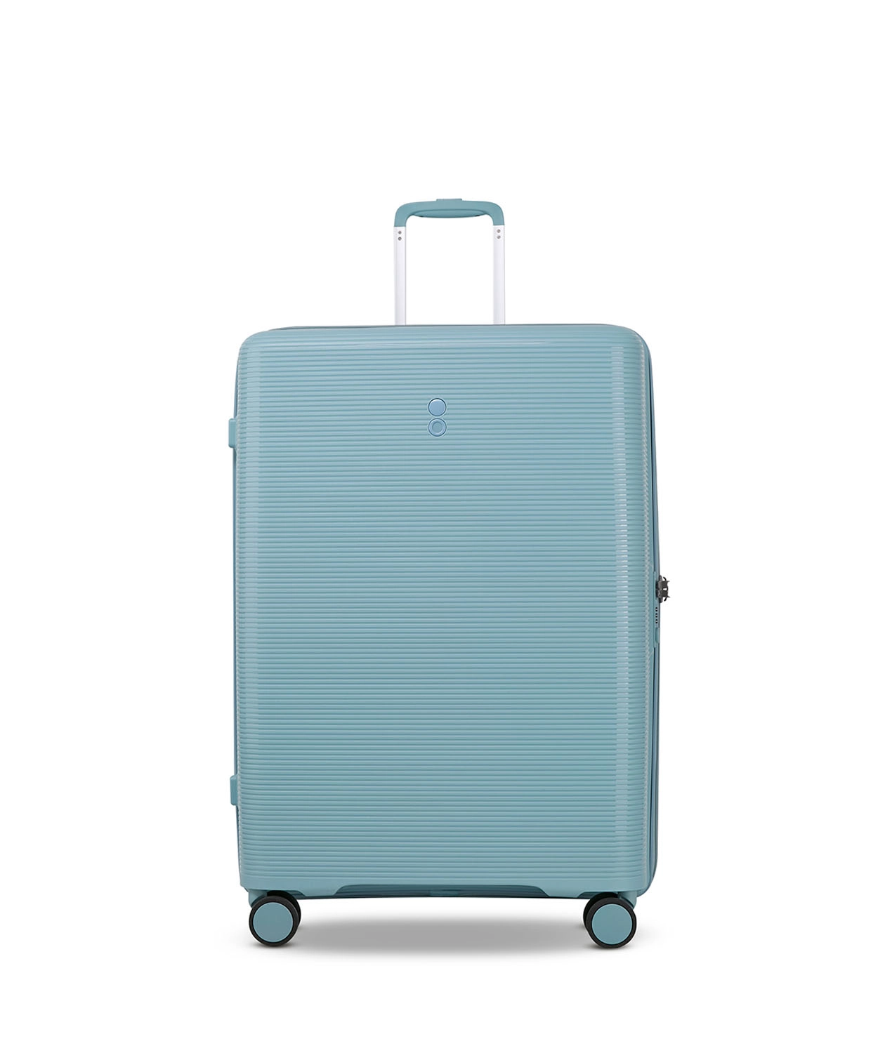 ECHOLAC Forza Koffer L 4-Rollen, erweiterbar Blue
