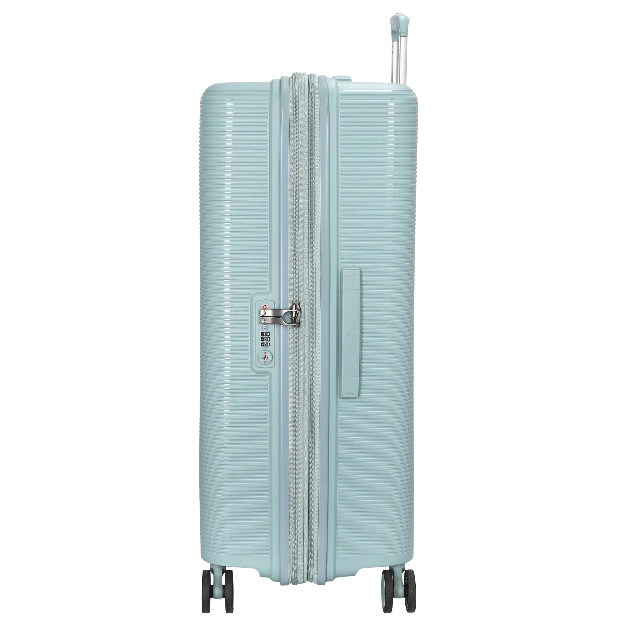 ECHOLAC Forza Koffer L 4-Rollen, erweiterbar Blue