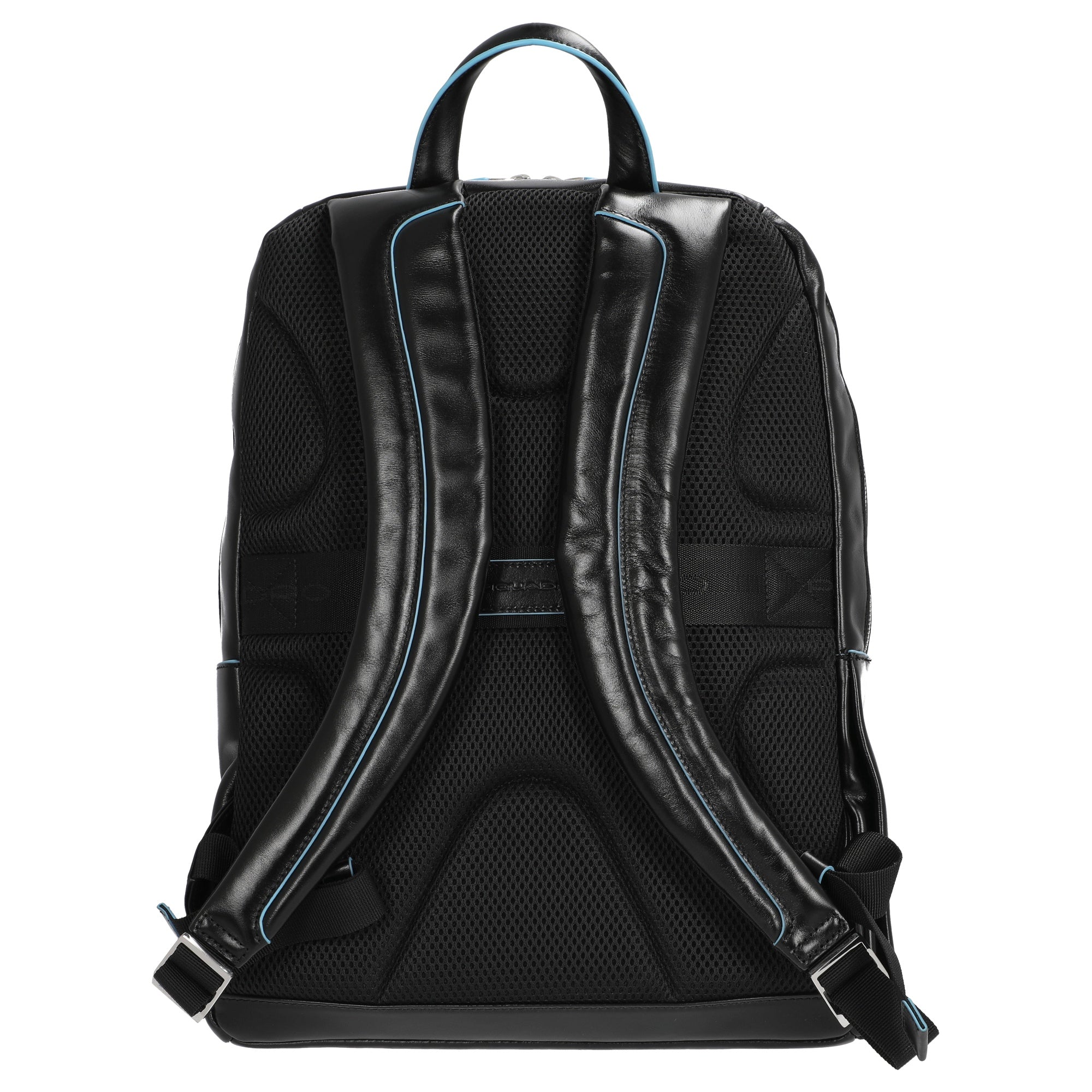 Piquadro Blue Square Großer Laptoprucksack mit 15,6  Notebookfach Schwarz