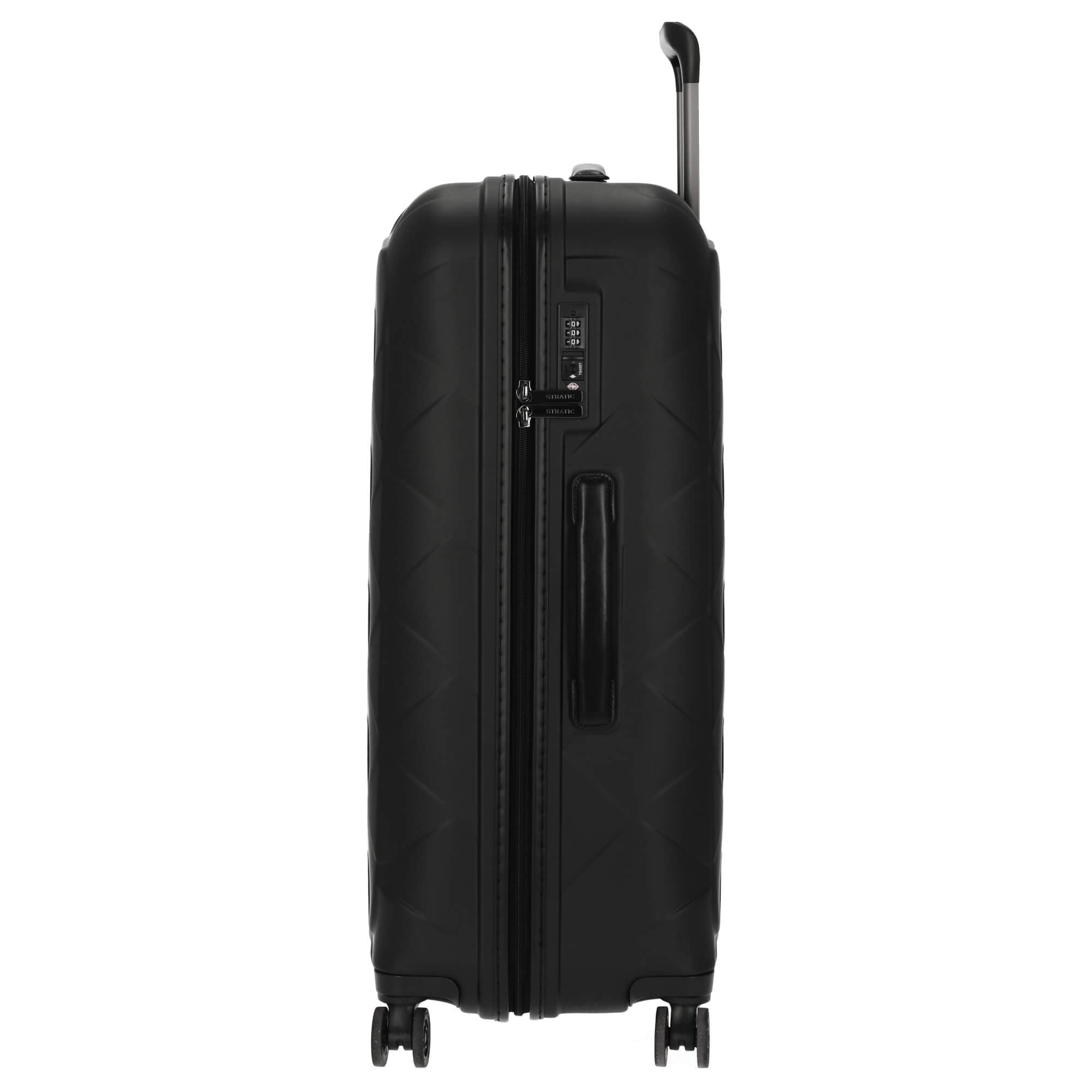 Stratic Leather & More Trolley L 4 Rollen Matt Black