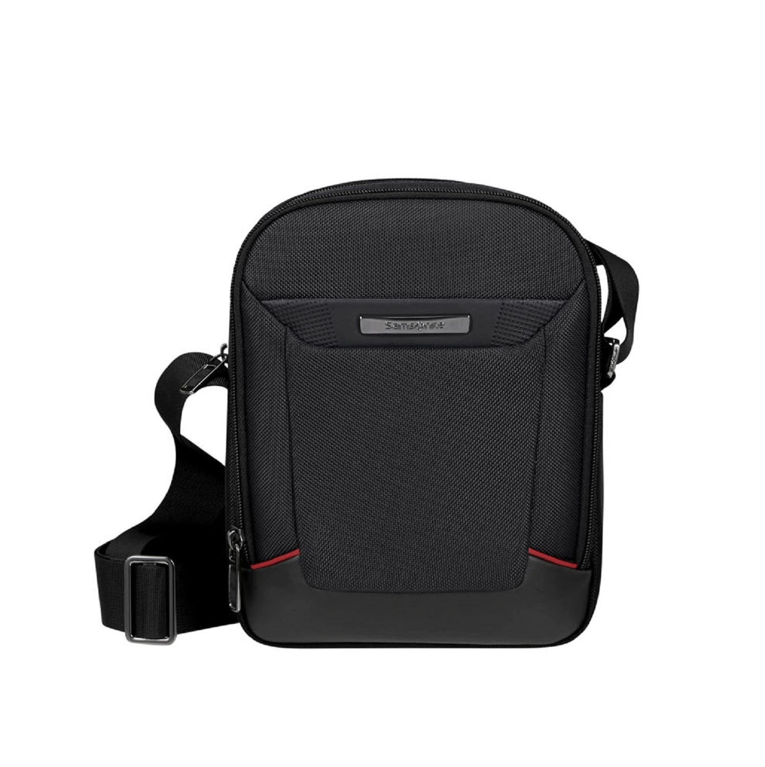 Samsonite Pro-DLX 6 Umhängetasche M mit 9.7  Tabletfach + GRATIS HOTELGUTSCHEIN Schwarz