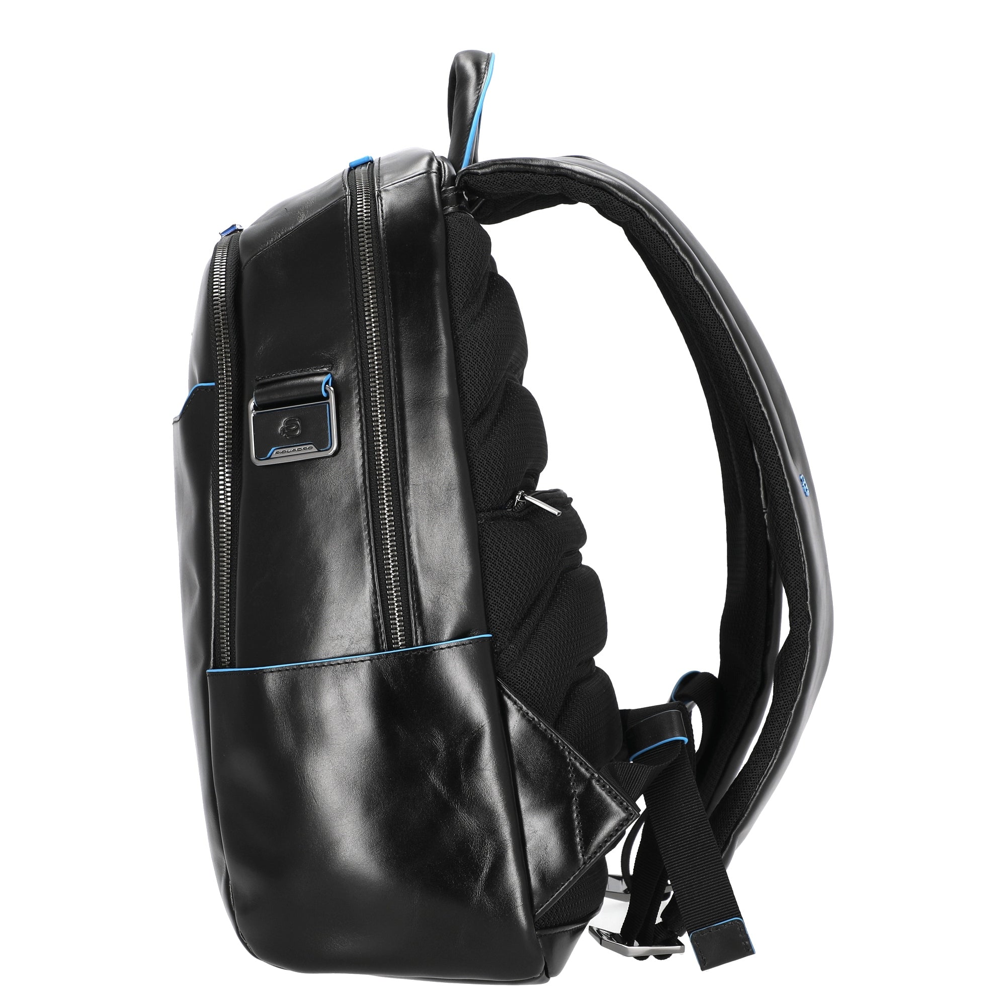 Piquadro Blue Square Kleiner Laptoprucksack 14  mit iPad®-Fach Schwarz