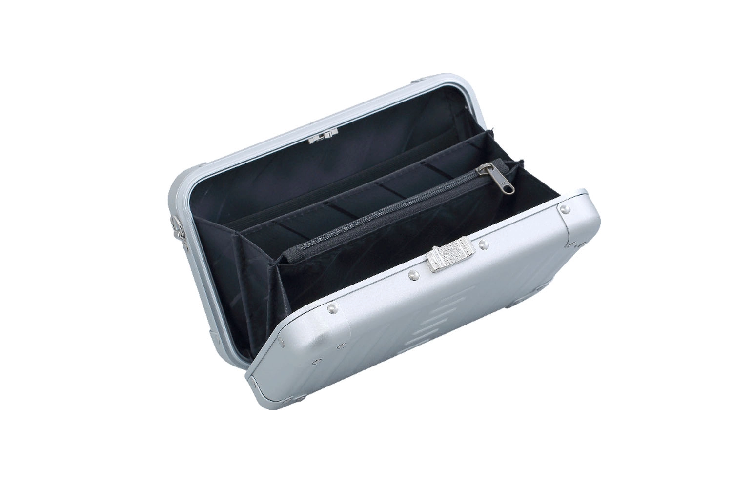 Aleon Lifestyle Vanity Case 7,5 , Querformat Silber