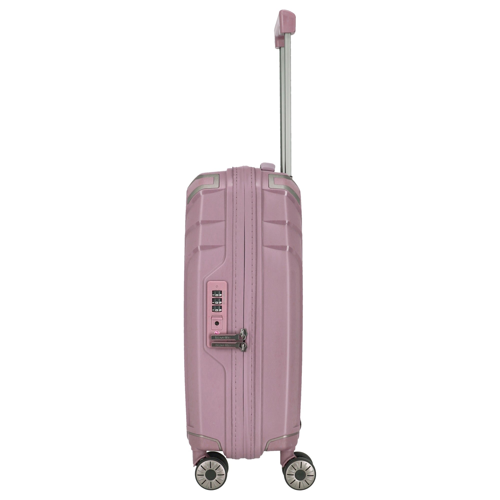 Travelite Elvaa Boardgepäck Trolley S, 4-Rollen Rosé