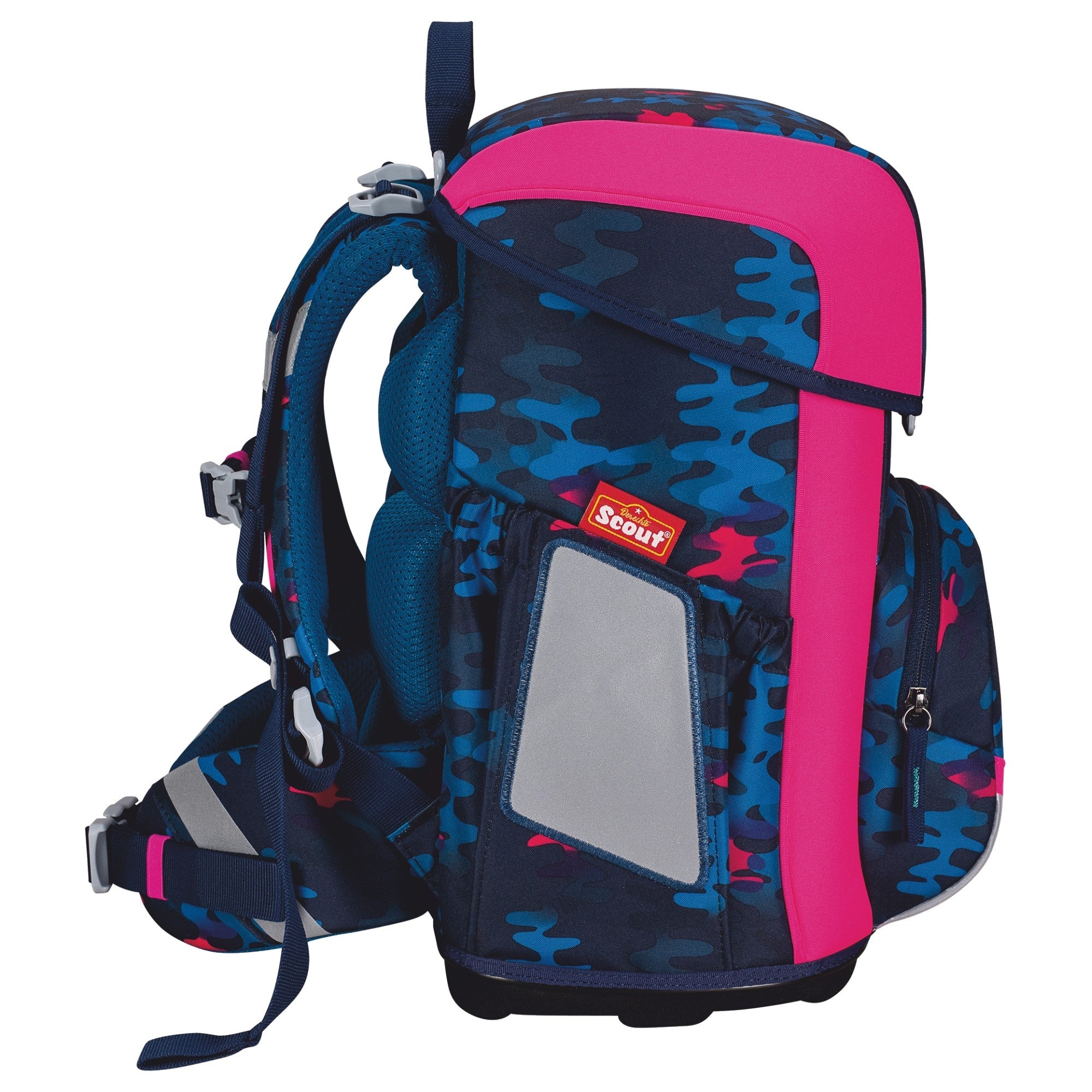 Scout Neo Schulranzen-Set 4-teilig DIN Magic Sea