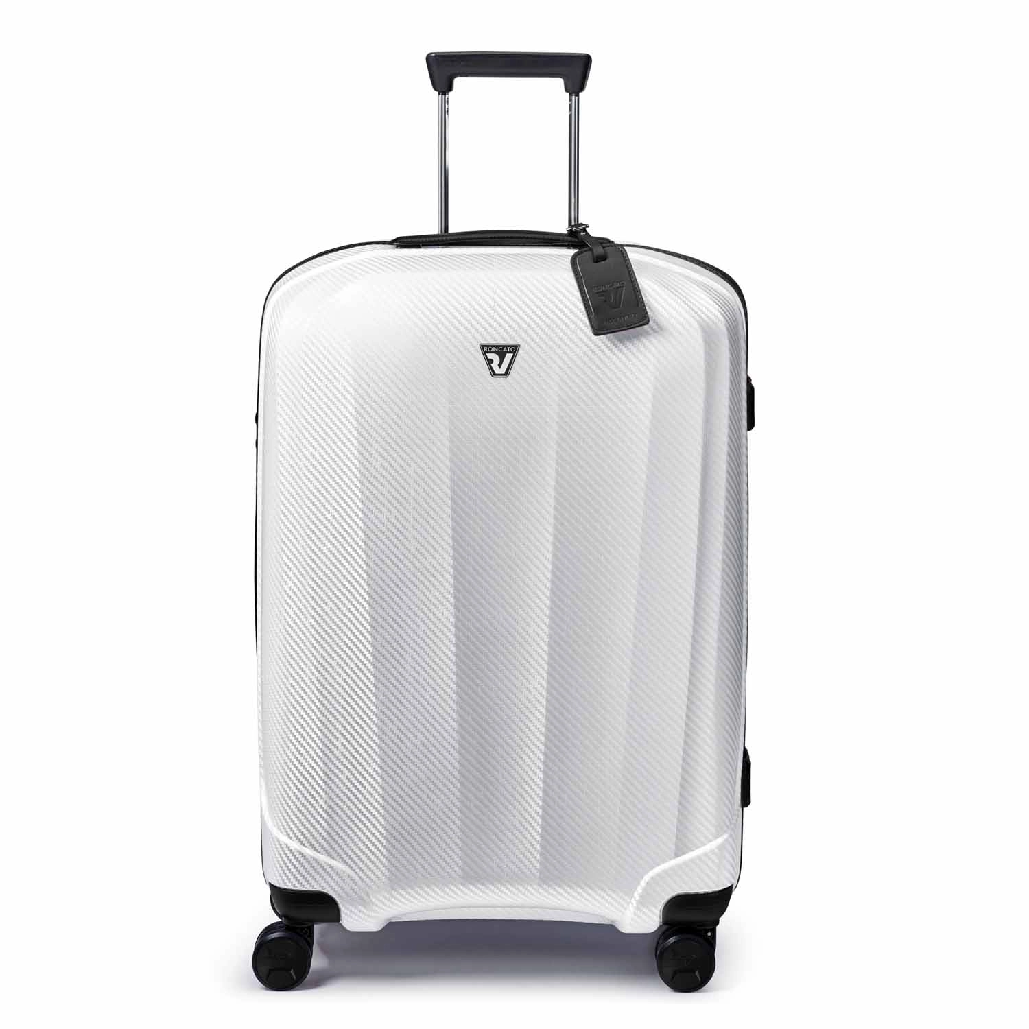 Roncato WE ARE GLAM Trolley M 4R Weiß/Black