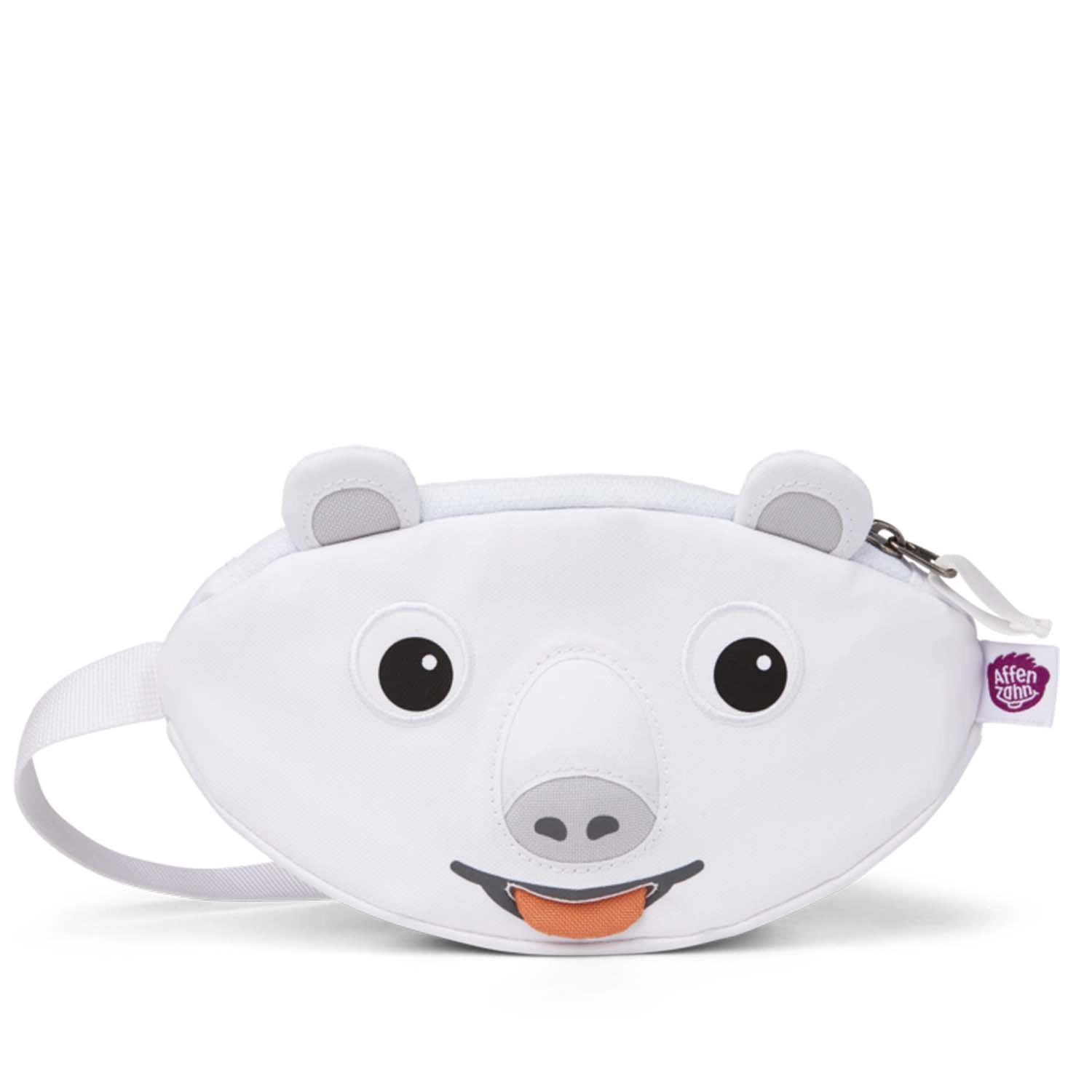 Affenzahn kleine Tasche  Polarbär  Bauchtasche Weiß