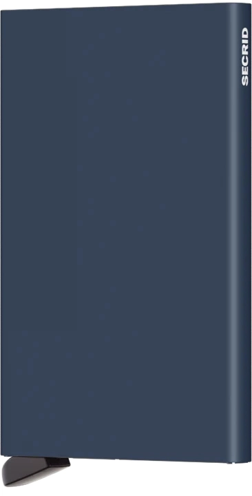 Secrid Cardprotector aus Aluminium C-Navy