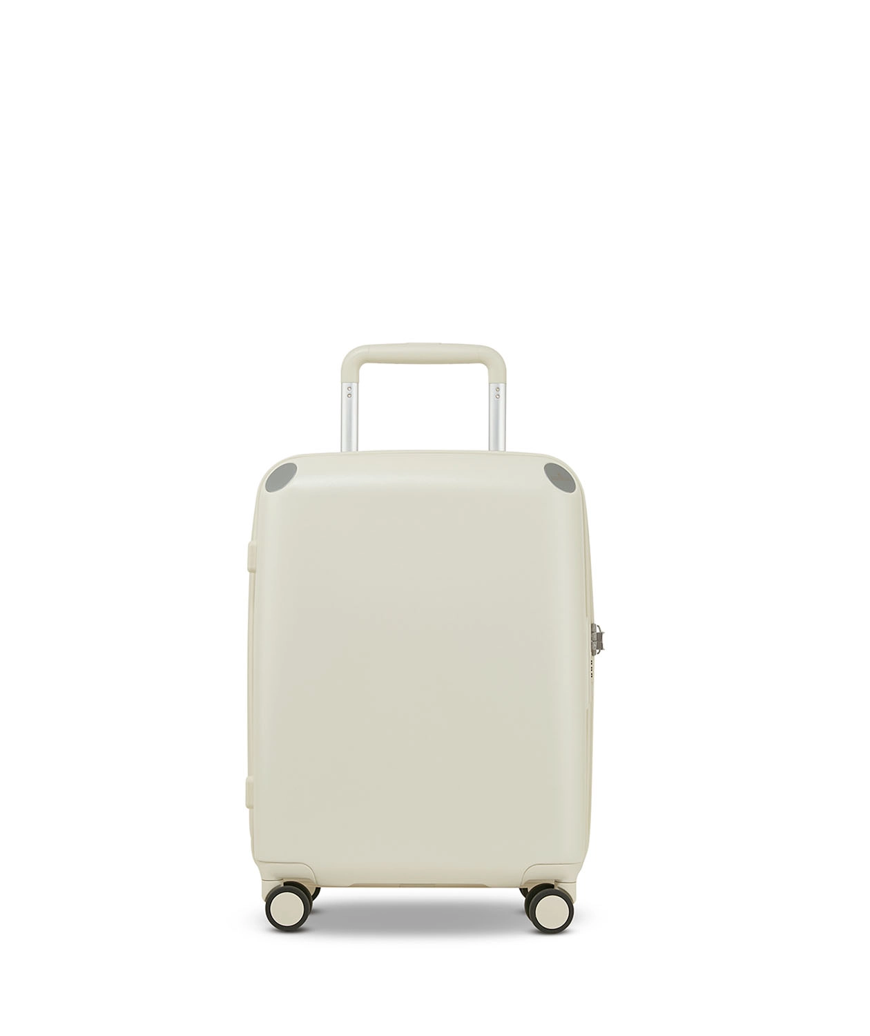 ECHOLAC Panda Koffer S 4-Rollen Ivory White