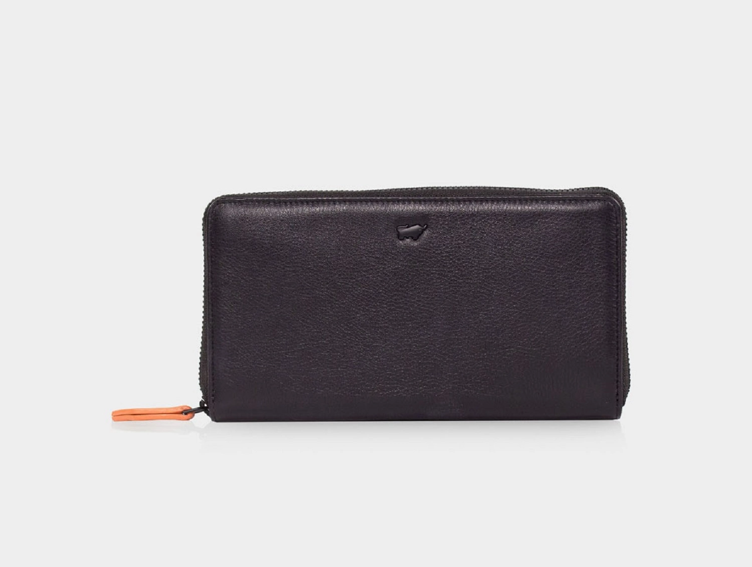 Braun Büffel EMMA RV-Geldbörse 16CS schwarz/orange