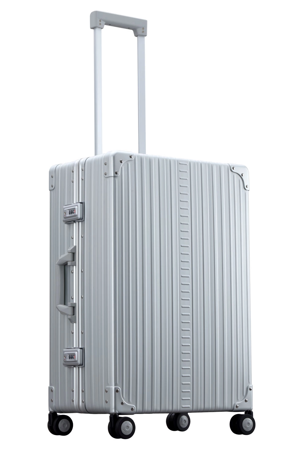 Aleon Traveler Koffer 26  Platin - Silber