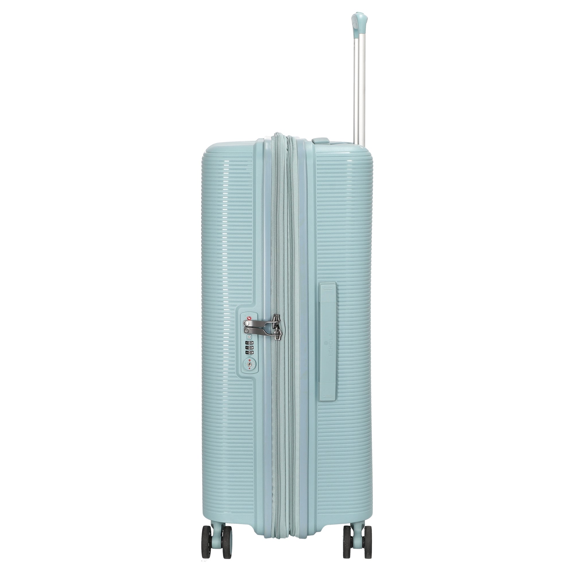 ECHOLAC Forza Koffer M 4-Rollen, erweiterbar Blue