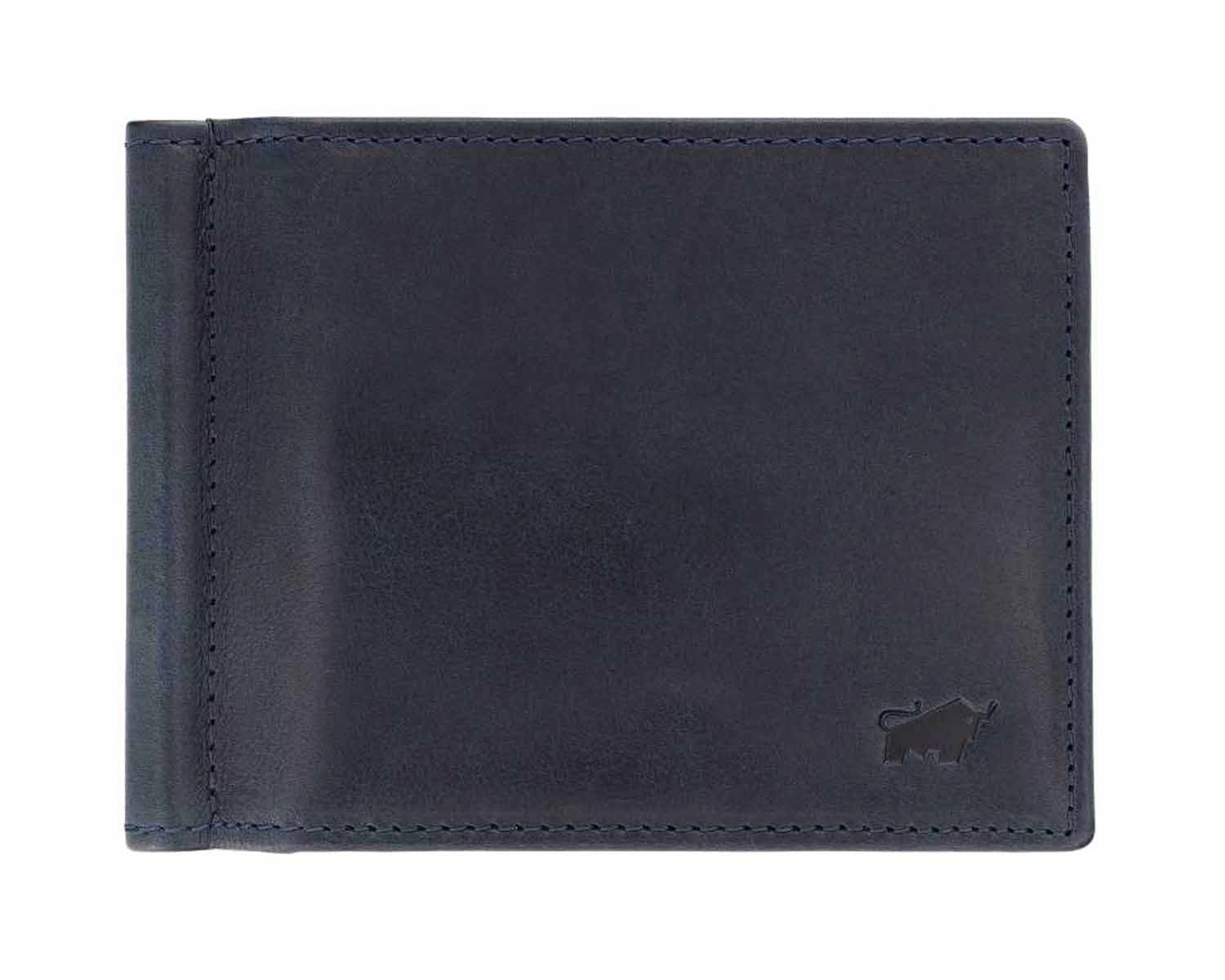 Braun Büffel AREZZO RFID Dollarclip 8CS dunkelblau