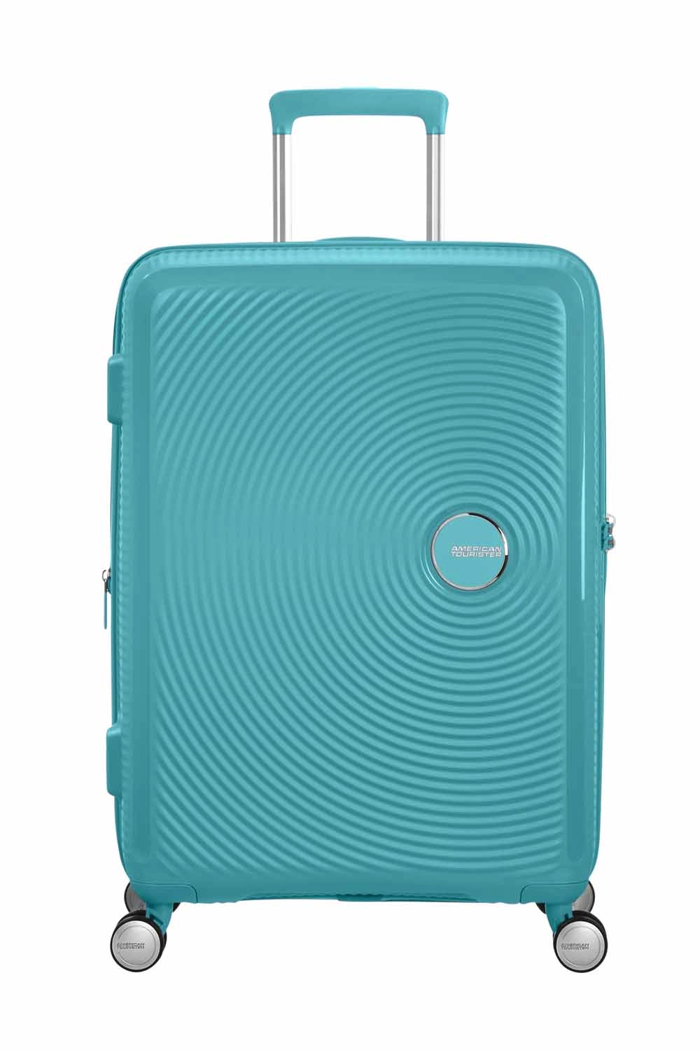American Tourister Soundbox Trolley M 4R 67cm, erweiterbar Turquoise Tonic