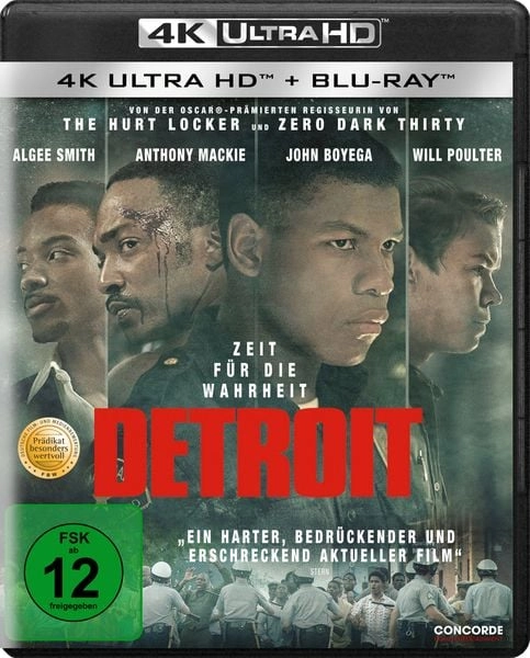 Detroit (4K Ultra HD) (+ Blu-ray 2D)