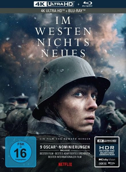 Im Westen nichts Neues (2022) - 2-Disc Limited Collector's Edition im Mediabook (4K Ultra HD) (+ Blu-ray)