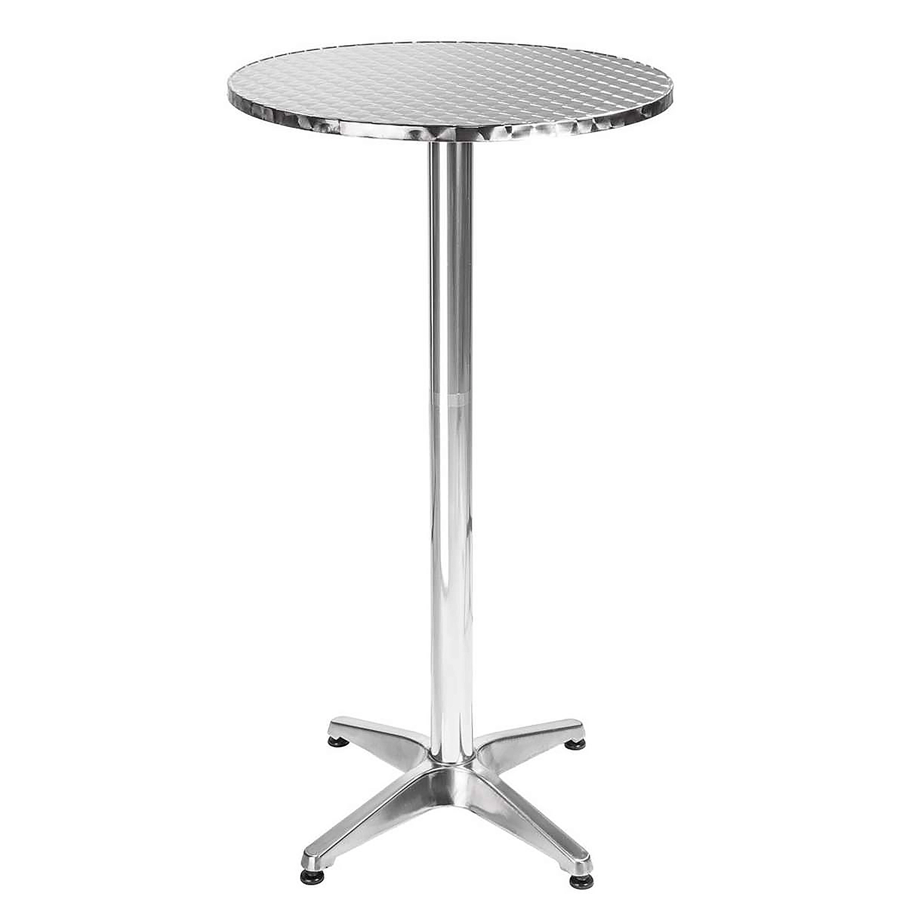 Aluminium Bistrotisch Ø60cm höhenverstellbar - 5,8 cm