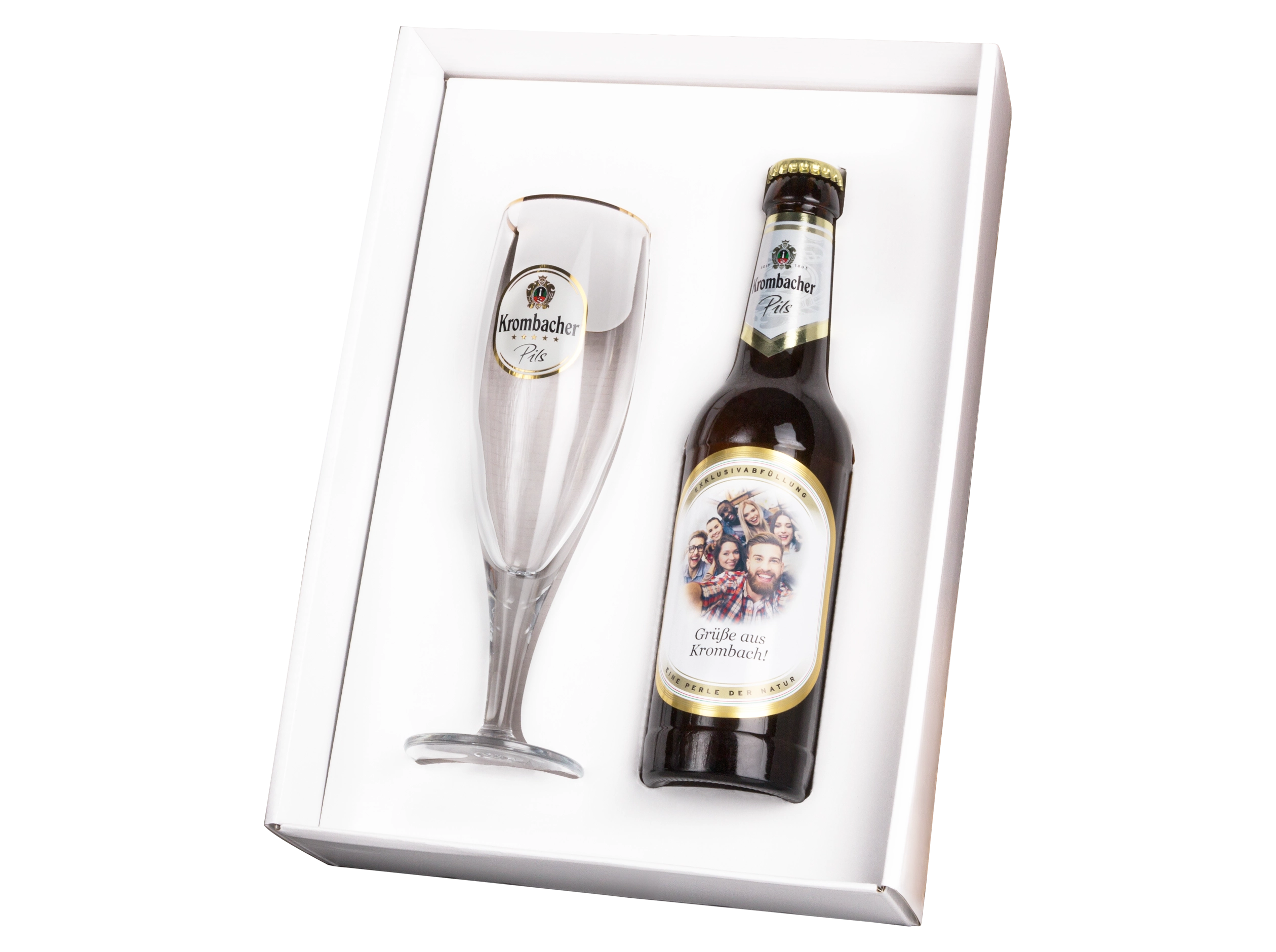 Mein Krombacher  1x0,33L + Ex-Pokal 0,2L