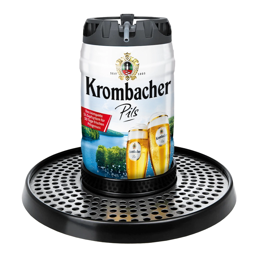Krombacher Partykreisel Fasstablett 5LFF
