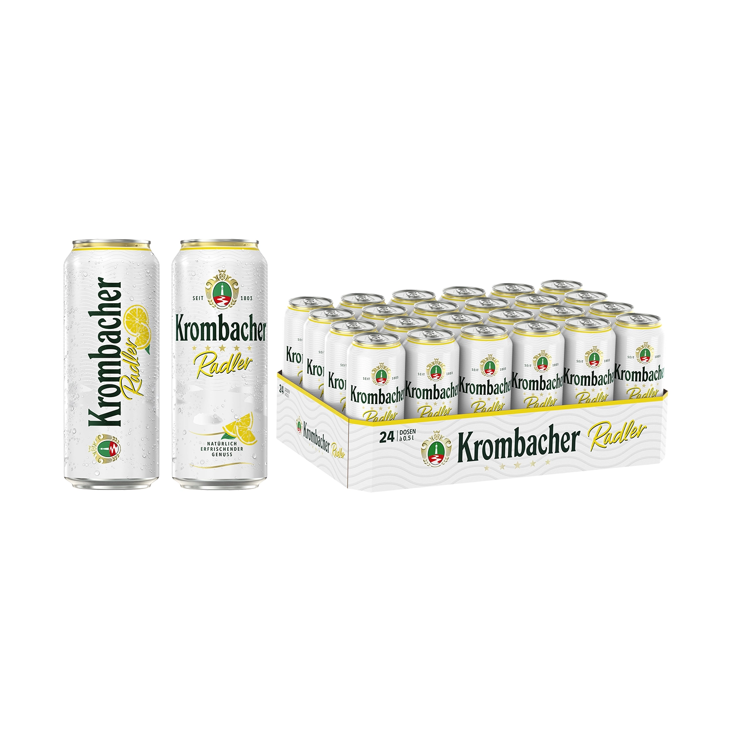 Krombacher Radler 24x0,5l Dose