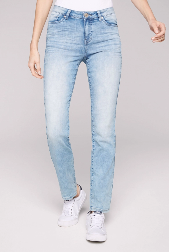 SOCCX Jeans RO:MY Regular Fit - jogg bleached blue | 26 | 30