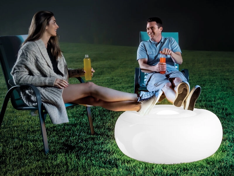 Aufblasbarer LED-Sitzsack - Intex