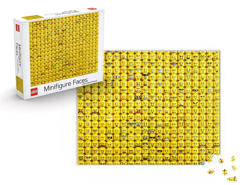 Lego Minifigure Faces Puzzle 1000 Teile