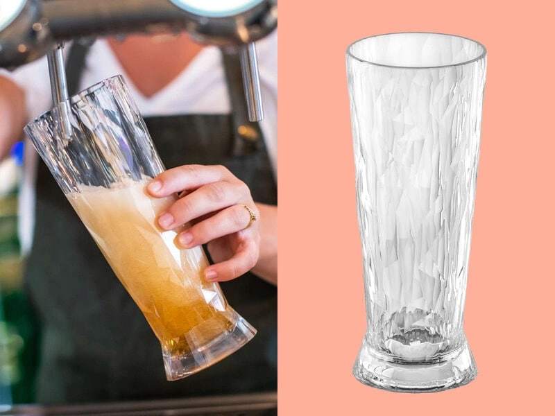 Unzerbrechliches Bierglas 2er-Pack - Koziol