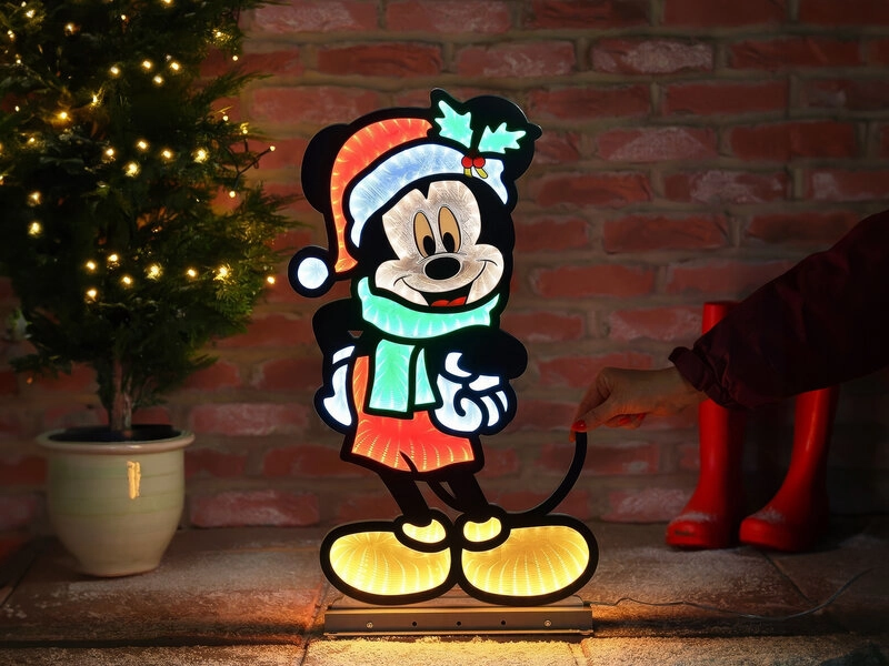 Außenbeleuchtung Micky Maus