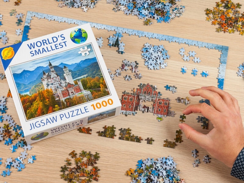 Das Kleinste 1000-Teile-Puzzle Der Welt