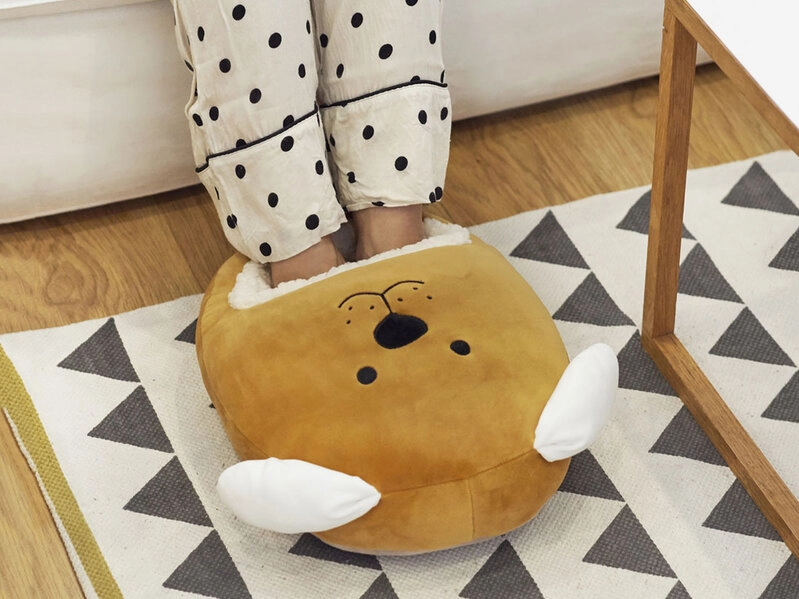 Fluffiger Fußwärmer - Hund