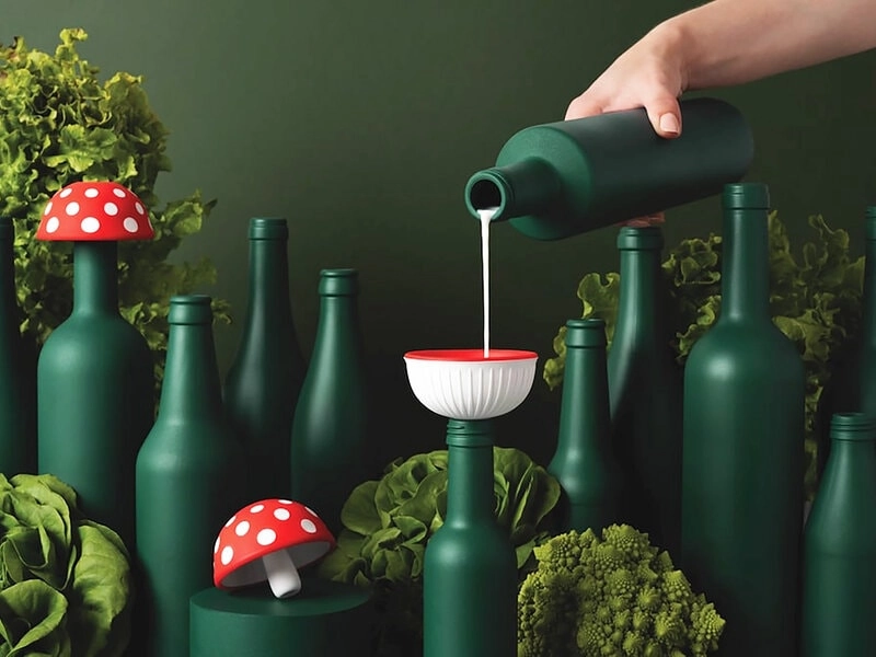 Klapptrichter Magic Mushroom