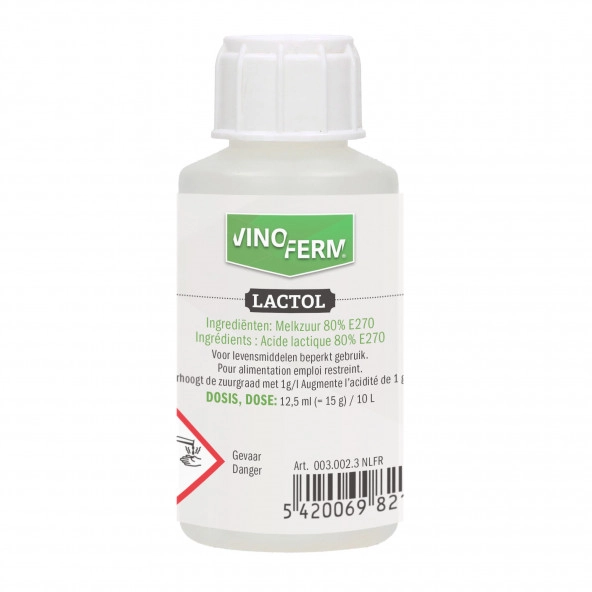 Milchsäure 80% VINOFERM Lactol 100ml NLFR