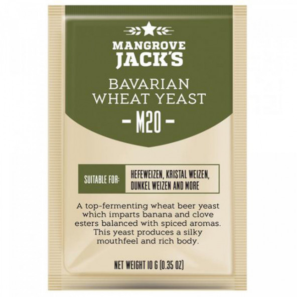 Trocken Bierhefe Bavarian Wheat M20 - 10 g - Mangrove Jack's Craft Series