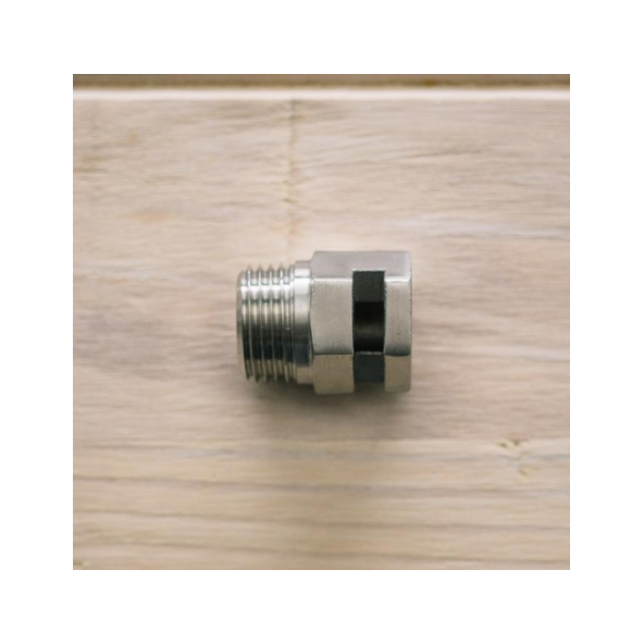 Ss Brewtech™ Whirlpool-Anschlussstück 1/2" (13 mm) MPT mit 1 Schottverschraubung