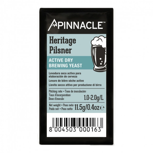 Pinnacle trocken Bierhefe Heritage Pilsner 11,5 g