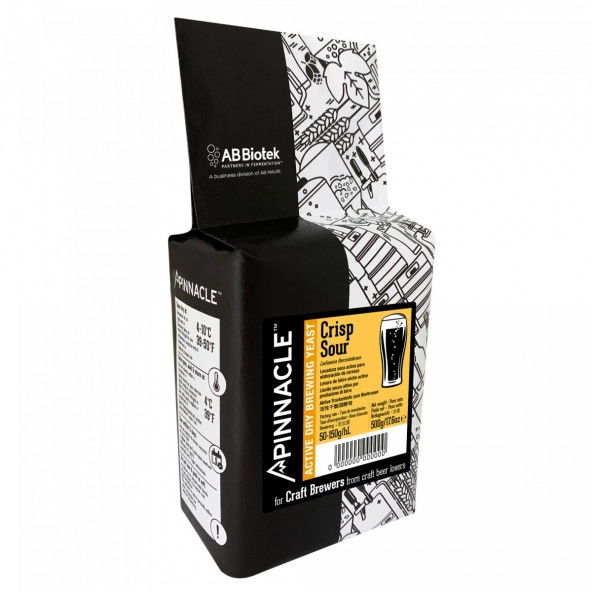 Pinnacle trocken Bierhefe Crisp Sour 500 g