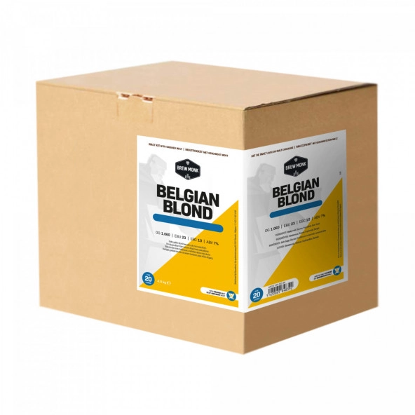 Brew Monk™ Malzpaket geschrotet - Belgian Blond - für 20 l