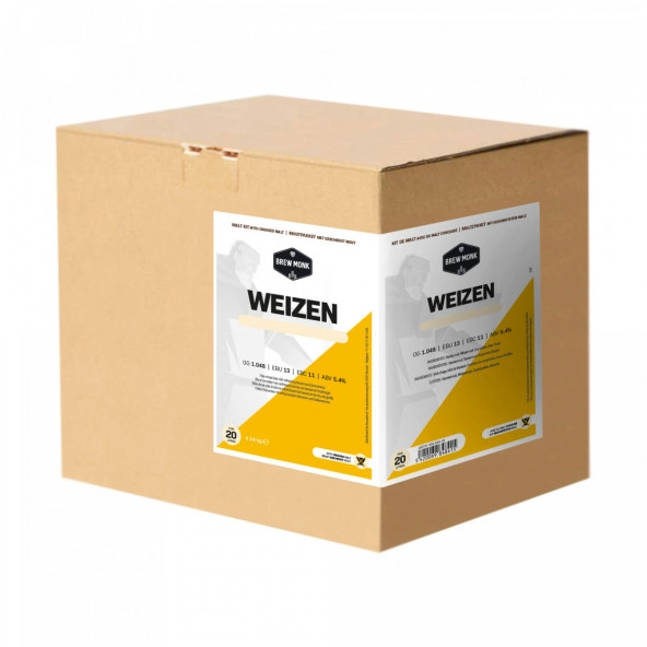 Brew Monk™ Malzpaket geschrotet - Weizen - für 20 l