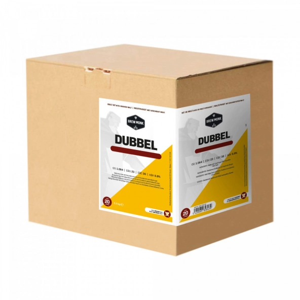 Brew Monk™ Malzpaket geschrotet - Dubbel - für 20 l