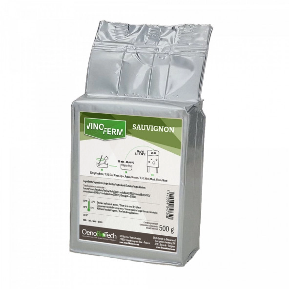 Trockenhefe Wein Vinoferm Sauvignon 500 g