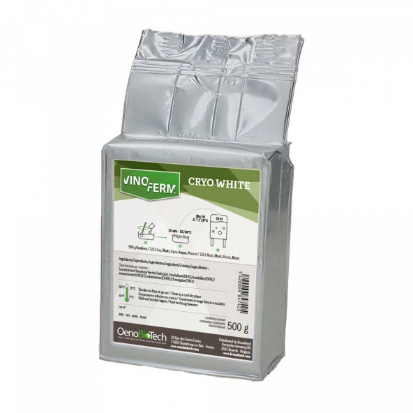 Trockenhefe Wein Vinoferm Cryo White 500 g