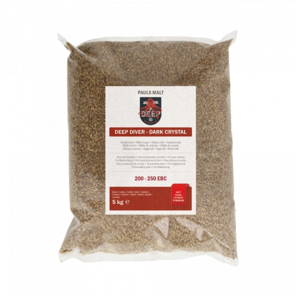 Pauls Malt Deep Diver - Dark Crystal 200 - 250 EBC 5 kg