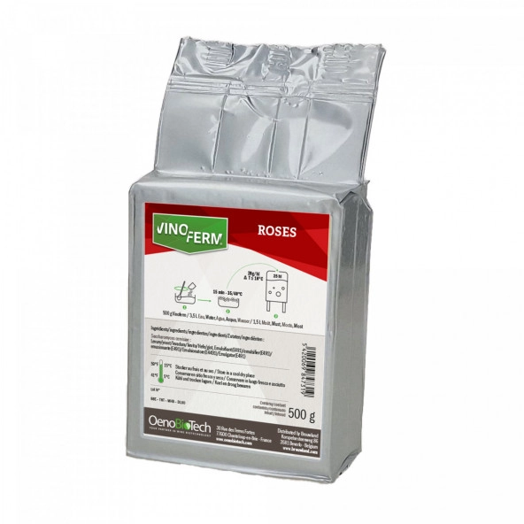 Trockenhefe Wein Vinoferm Roses 500 g