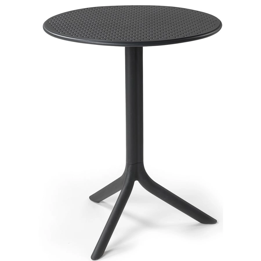 Nardi Step Outdoor Beistelltisch - antracite - Länge: 60,5 cm, Höhe: 76,5 /40 cm , Tiefe: 60,5 cm