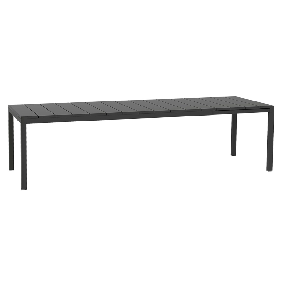 Nardi Rio 210 Ext. Outdoor Tisch - antracite - Länge: 210/280 cm, Höhe: 75 cm, Tiefe: 100 cm
