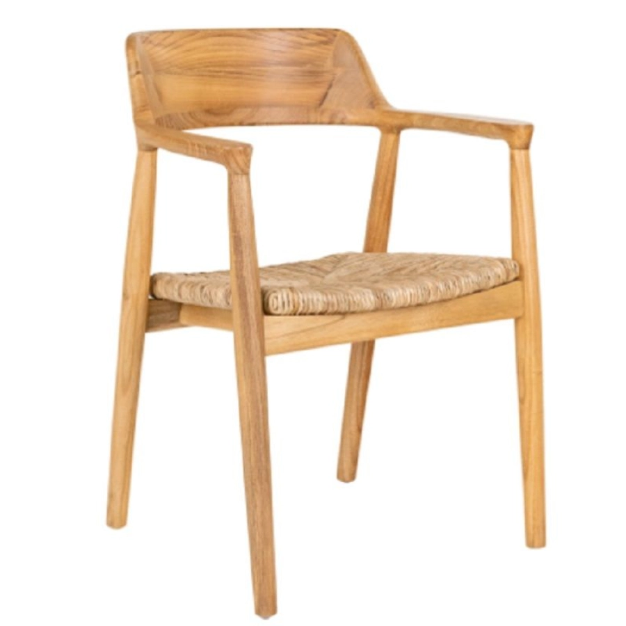 2er Spar-Set | House Nordic Getafe Stuhl - natural: 56x58x78 cm