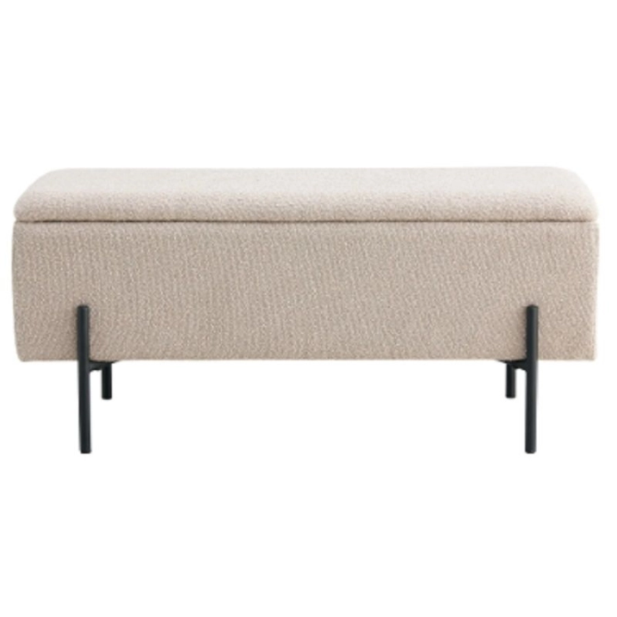 House Nordic Watford Sitzbank - beige - 36.5x95x46 cm