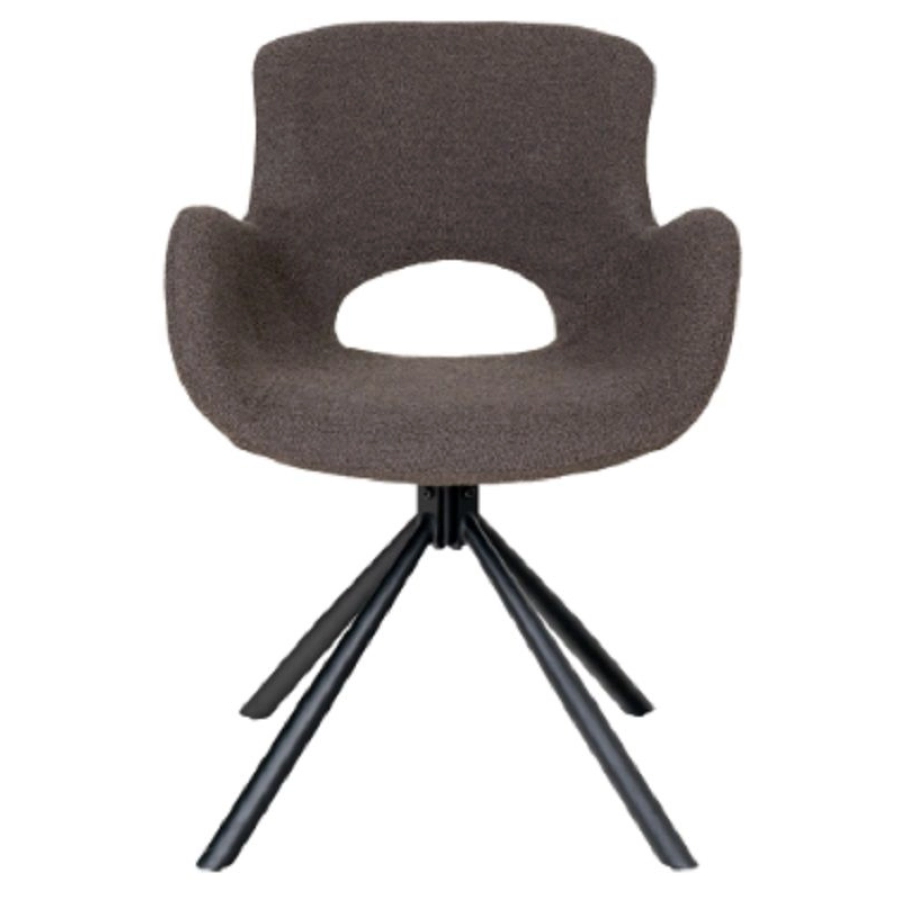 2er Spar-Set | House Nordic Amorim Stuhl - mushroom: 58x59x82,5 cm