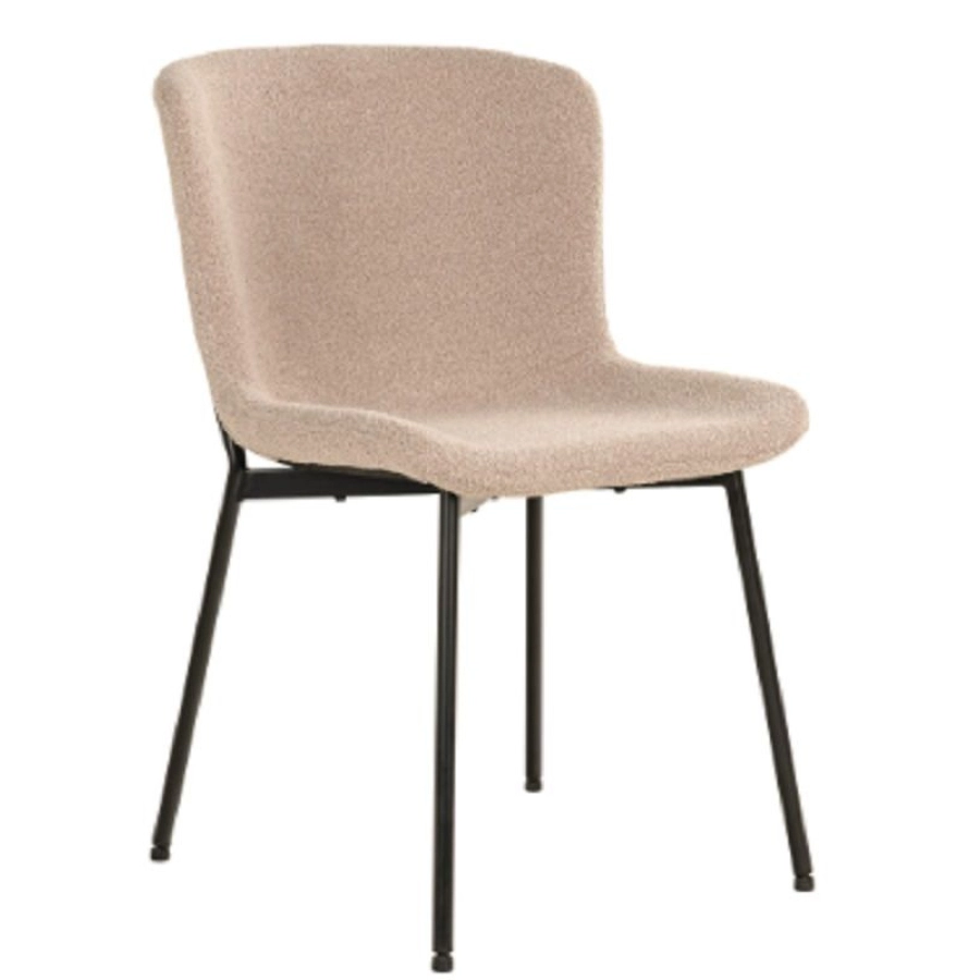 2er Spar-Set | House Nordic Maceda Stuhl - beige: 59x48x83 cm